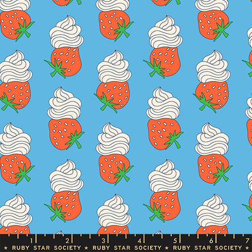 Sugar Cone 2 Altitude strawberry whip fabric by Kimberly Kight for Ruby Star Society, RS3112 15