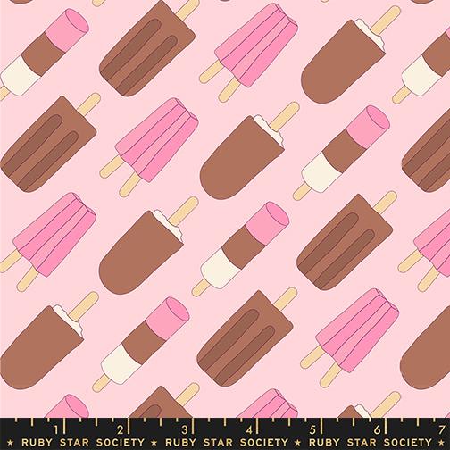 Sugar Cone 2 Cotton Candy ice pops fabric by Kimberly Kight for Ruby Star Society, RS3110 11