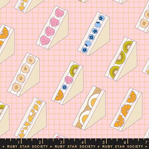 Sugar Cone 2 Cotton Candy sandos fabric by Kimberly Kight for Ruby Star Society, RS3107 12
