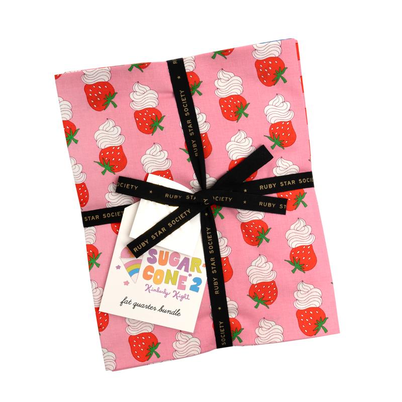 Sugar Cone 2 fat quarter bundle by Kimberly Kight for Ruby Star Society