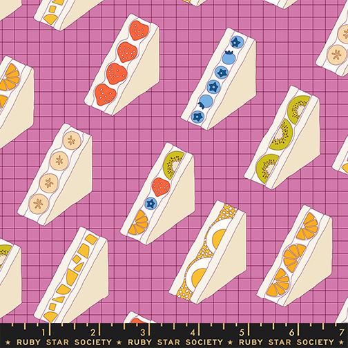 Sugar Cone 2 Heliotrope sandos fabric by Kimberly Kight for Ruby Star Society, RS3107 13