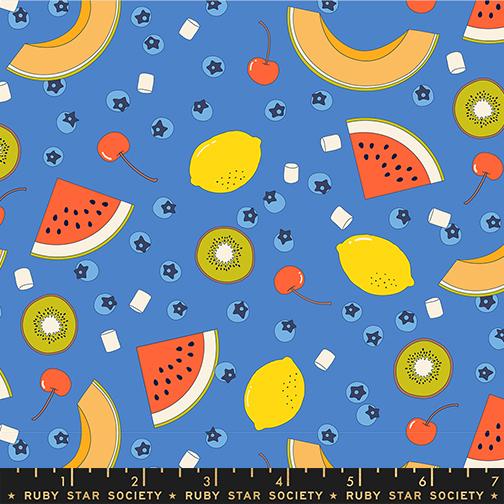 Sugar Cone 2 Royal Blue ambrosia fabric by Kimberly Kight for Ruby Star Society, RS3111 14