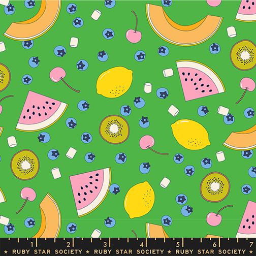 Sugar Cone 2 Verdant ambrosia fabric by Kimberly Kight for Ruby Star Society, RS3111 13