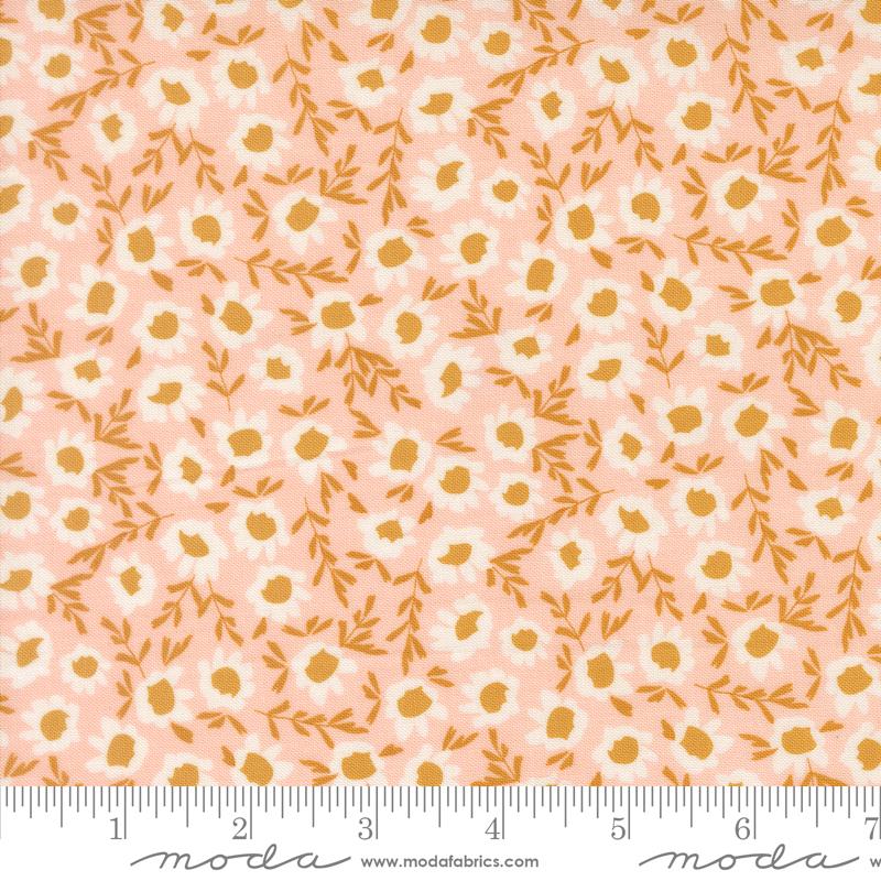 Wildbriar Blush blossoms fabric by Sweetfire Road for Moda, 43222 13
