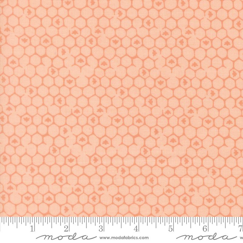 Wildbriar Blush honeycomb fabric by Sweetfire Road for Moda, 43226 13
