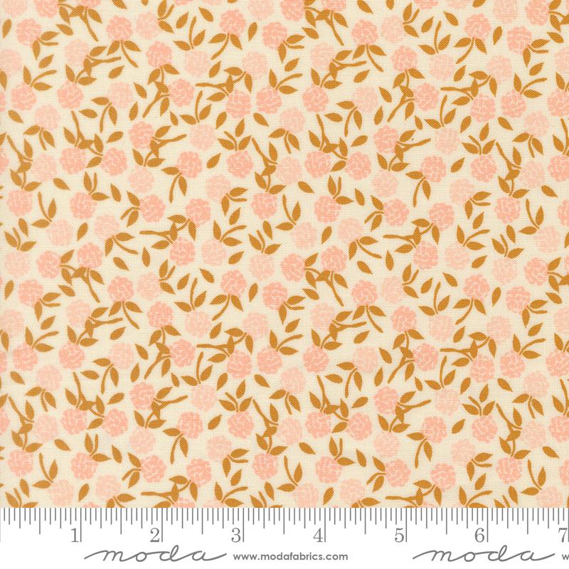 Wildbriar Blush pom poms fabric by Sweetfire Road for Moda, 43223 23