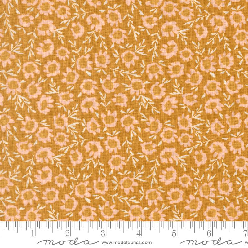 Wildbriar Golden blossoms fabric by Sweetfire Road for Moda, 43222 12