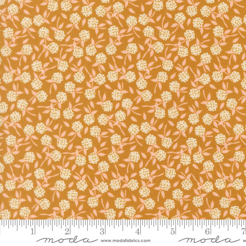 Wildbriar Golden pom poms fabric by Sweetfire Road for Moda, 43223 12