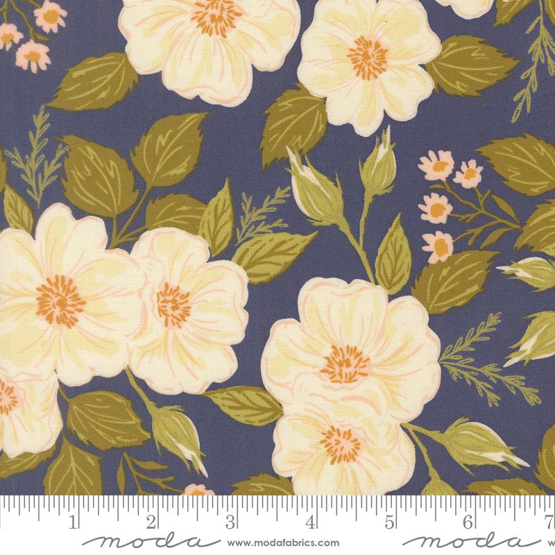 Wildbriar Maine Blueberry garden song fabric by Sweetfire Road for Moda, 43220 15