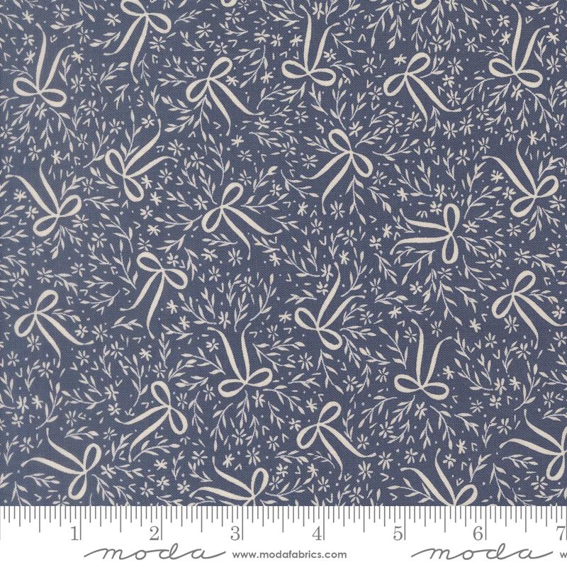 Wildbriar Maine Blueberry maiden's bow fabric by Sweetfire Road for Moda, 43224 15