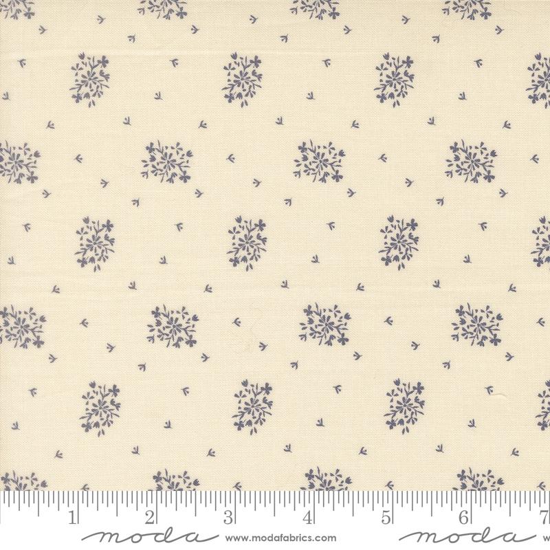 Wildbriar Porcelain flower girl fabric by Sweetfire Road for Moda, 43227 11