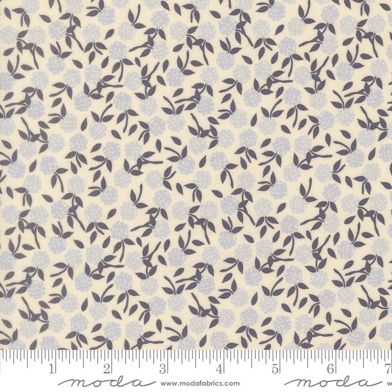 Wildbriar Porcelain pom poms fabric by Sweetfire Road for Moda, 43223 11