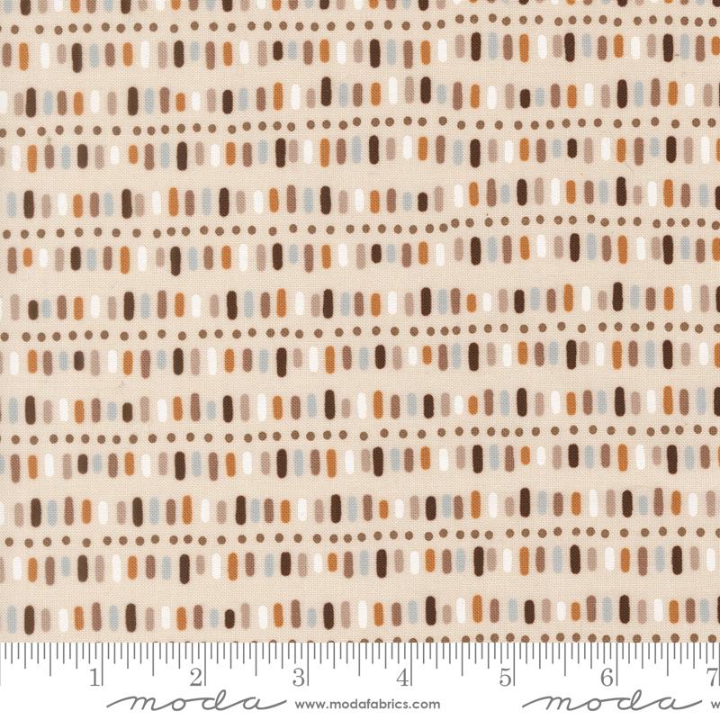 Wildly Cute Safari Pearl stripes fabric by Elena Amo for Moda, 39087 11