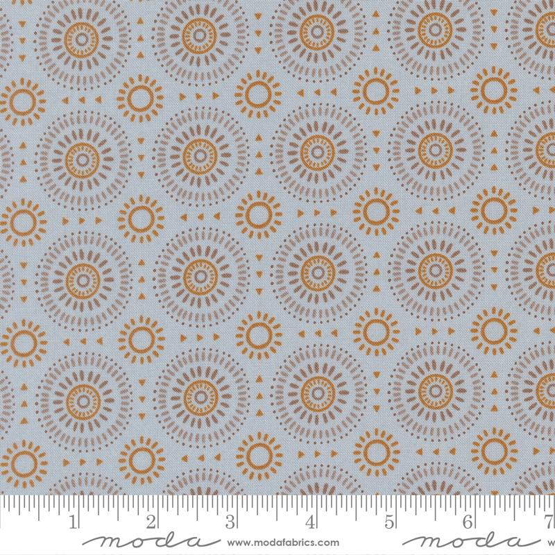 Wildly Cute Safari Sky sunshine fabric by Elena Amo for Moda, 39083 13