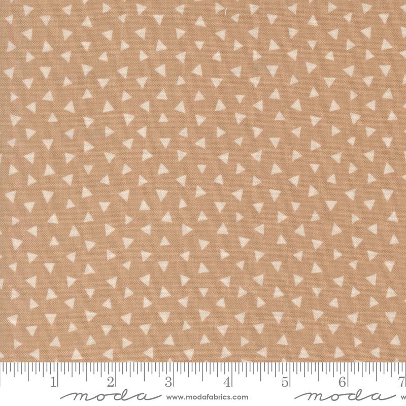 Wildly Cute Safari Tan angles fabric by Elena Amo for Moda, 39084 14